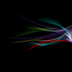 Creative abstract hand painted background