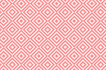 Pink geometric pattern. Simple background
