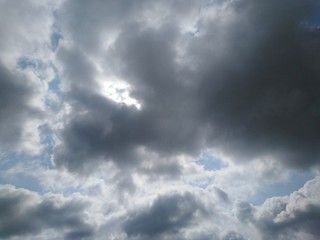 Sky, clouds, when it rains