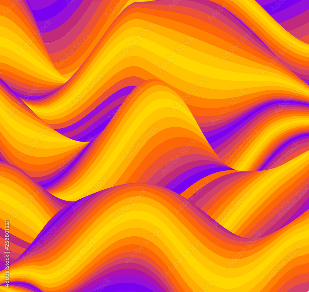 Poster vector eps 10. colorful wave background digital. design of colour art texture. shape background abst