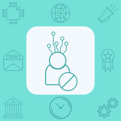 Administration vector icon sign symbol