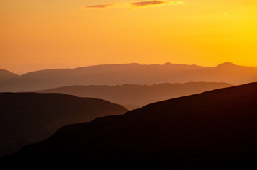 Campsie Fells March Sunset 010