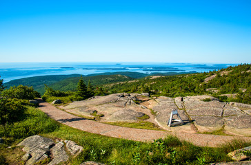 Acadia National Park, a stunning national treasure on the coast of Maine in the USA