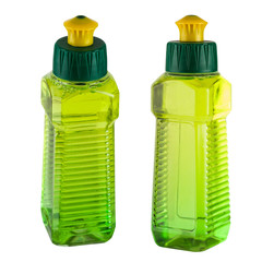 Liquid dishwasher detergent package