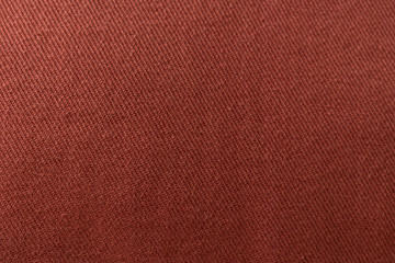 Close up of bright red fabric