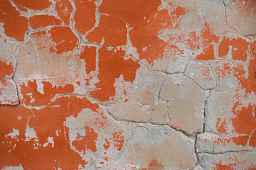 Aged plastered wall.