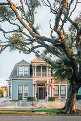 A historic house in Galveston, Texas