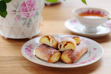 Sweet pastry rolls