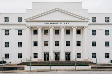 The Department of Labor Building in Montgomery, Alabama