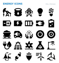 Energy Vector Icon Set