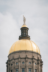 Fototapeta na wymiar The Georgia State Capitol, in Atlanta, Georgia