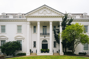 Fototapeta na wymiar The Old Governor's Mansion, in Baton Rouge, Louisiana