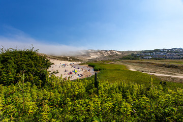 Obraz premium holywell bay holiday resort on the good weekend