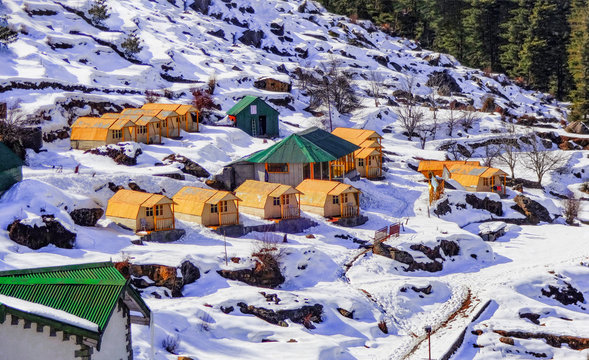 village in the mountains