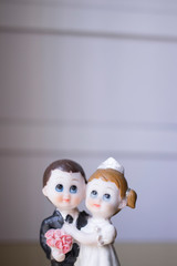 Cake topper wedding couple