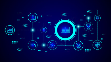 open notebook icon. From web set