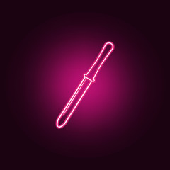 pipette icon. Elements of Medicine in neon style icons. Simple icon for websites, web design, mobile app, info graphics
