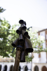 Antique cowbells for animals