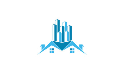 House and company building icon