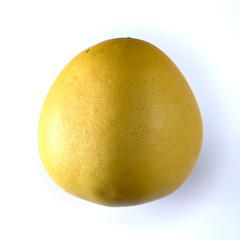pomelo on white background