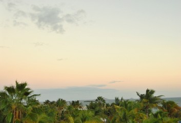 Fototapeta na wymiar Original Sunset View