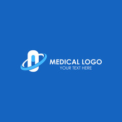 Medical Logo Vector Template Design Illustration