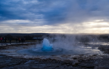 Iceland and amazing icelandic nature and landscapes