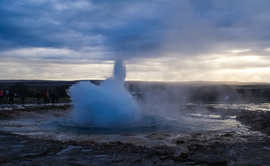Iceland and amazing icelandic nature and landscapes