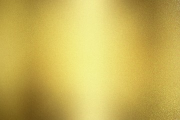 Abstract texture background, reflection polished gold metallic panel