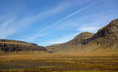 Iceland and amazing icelandic nature and landscapes