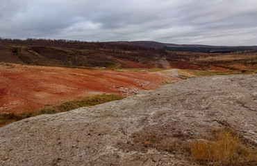 Iceland and amazing icelandic nature and landscapes