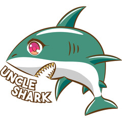 baby shark vector graphic