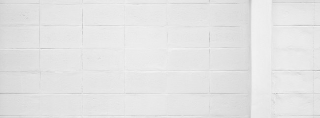 Concrete block wall seamless background and texture