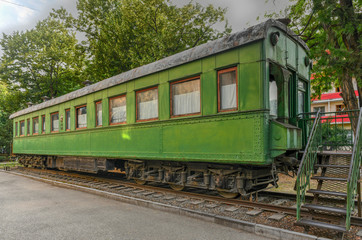 Fototapeta na wymiar Stalin Traincar - Gori, Georgia