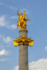 Fototapeta premium Liberty Square - Tbilisi, Georgia