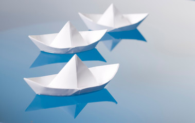 paper boats