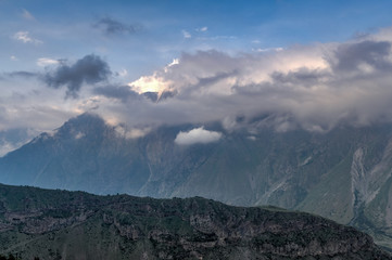 Panoramic Landscape - Kazbegi, Georgia