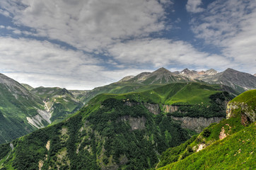 Mountain Panorama - Kazbegi, Georgia