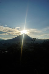 landscape of the sunrise