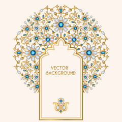 Ornate vector background