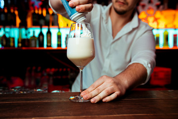 Pina Colada - Cocktail with Cream