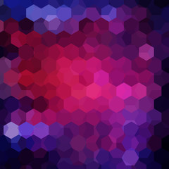 Background of geometric shapes. Purple mosaic pattern. Vector EPS 10. Vector illustration