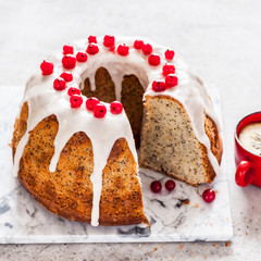 Lemon Poppy Seed Bundt Cake