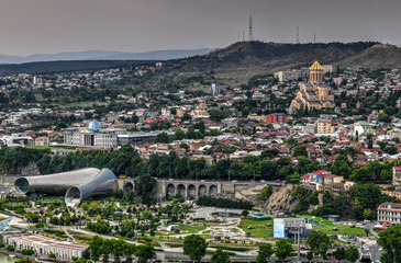 Panoramic City View - Tbilisi, Georgia