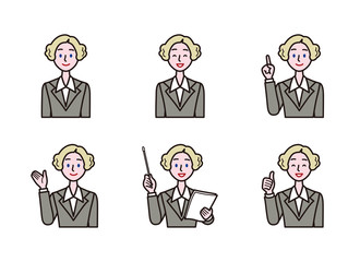 英会話 グローバル スーツ 女性 国際化 ビジネス プレゼン 説明 案内 褒める 解説 1-2