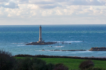 Phare de Goury vu d'Auderville