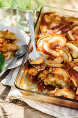 Toffee Apple Pudding