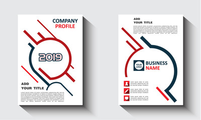 Flayer brochure design template