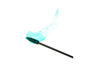 Mascara on white background