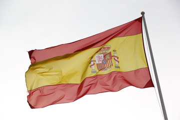 Naklejka na ściany i meble Spanish flag